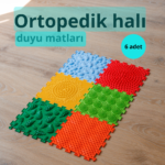 Ortopedik Halı Duyu Matı 6 Adet