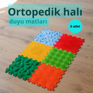 Ortopedik Halı Duyu Matı 6 Adet
