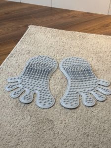 STEP Nöro Duyu Matı halı üzerinde kullanım