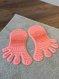 STEP Nöro Duyu Matı Pembe Çocuk Kullanımı