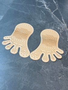 Bej STEP Nöro Duyu Matı farklı yüzey dokuları