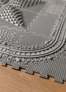 Puzzle Tren Yolu ortopedik duyu matı farklı modüller