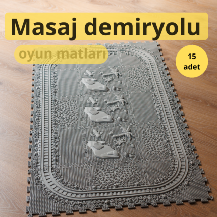 15 modüllü Masaj Demiryolu ortopedik duyu matı